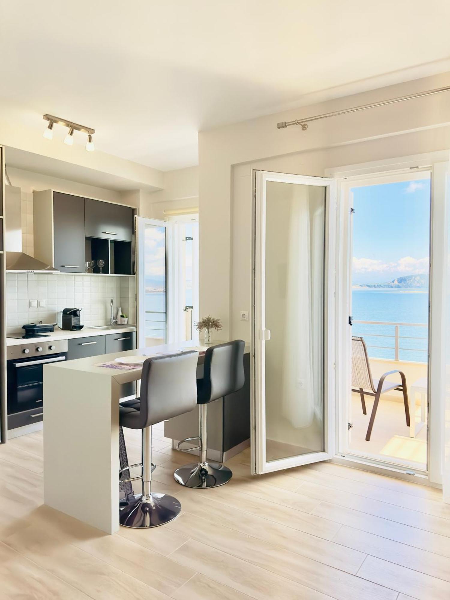 Appartamento Bluish 3A Preveza Esterno foto