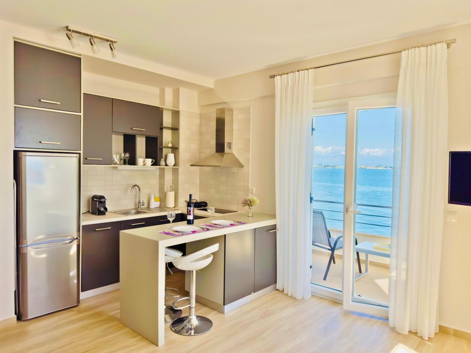 Appartamento Bluish 3A Preveza Esterno foto