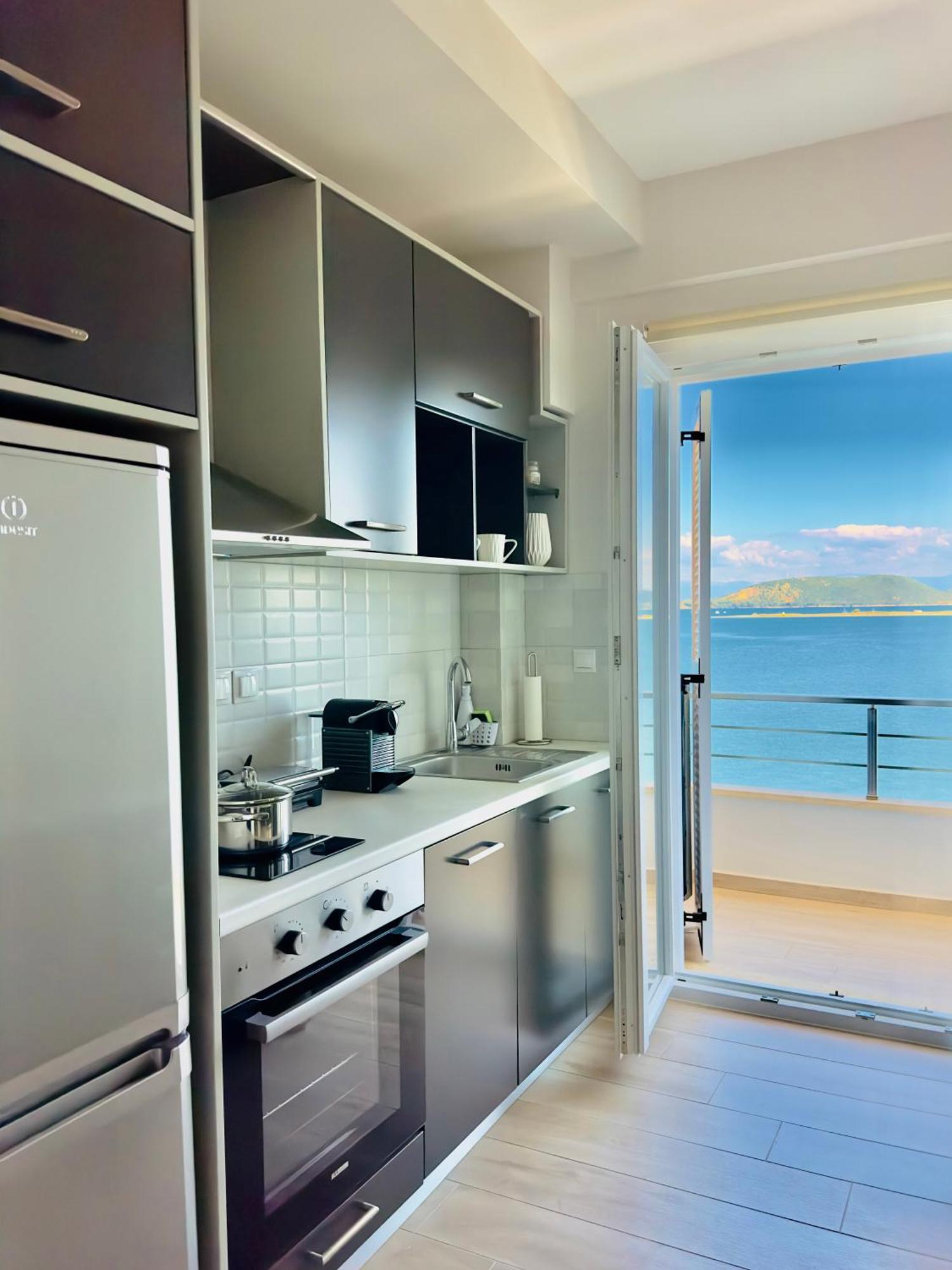 Appartamento Bluish 3A Preveza Esterno foto