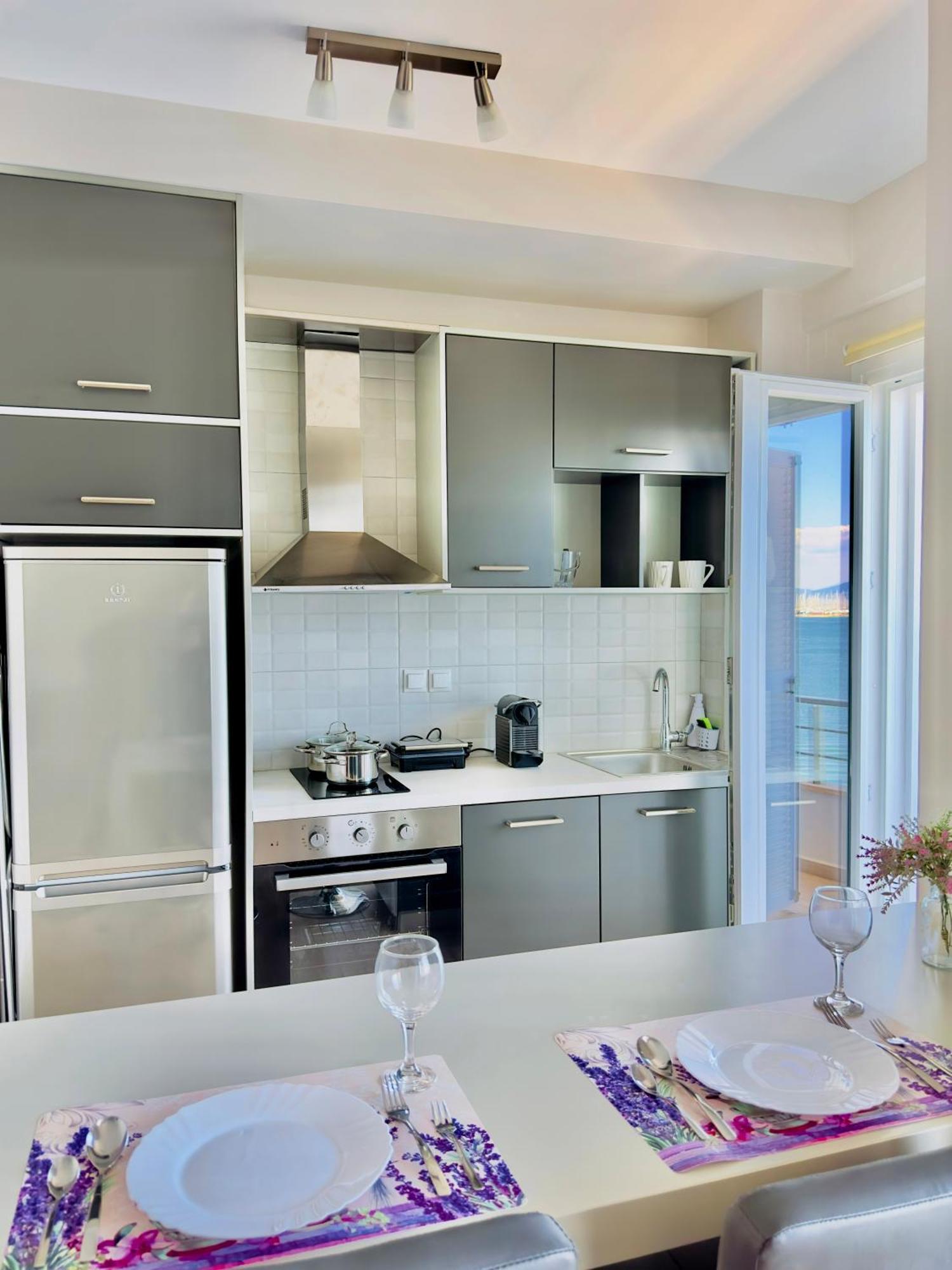 Appartamento Bluish 3A Preveza Esterno foto